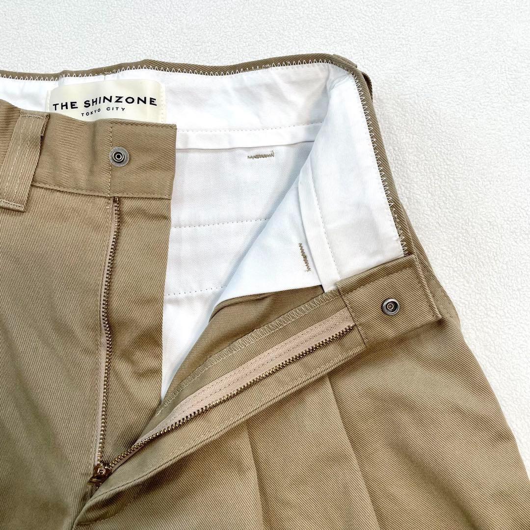 極美品・未使用級✨シンゾーン トムボーイショートパンツ ベージュ32