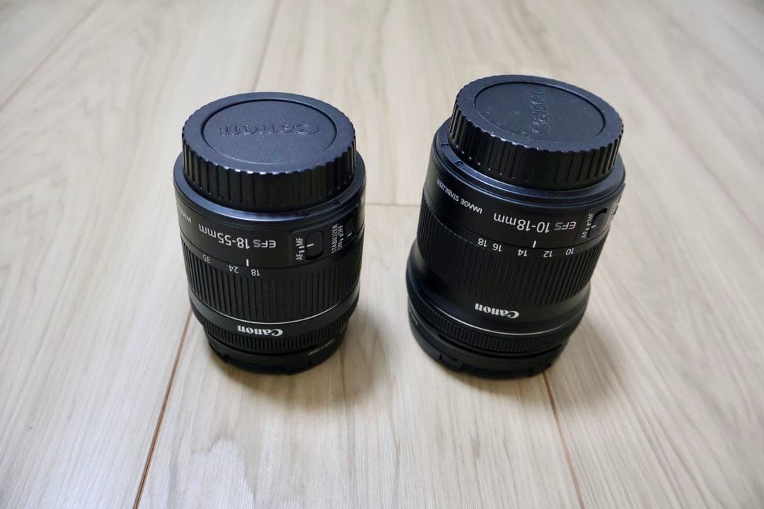 【美品】Canon EOS Kiss X9 標準＋広角レンズキット SDカード付