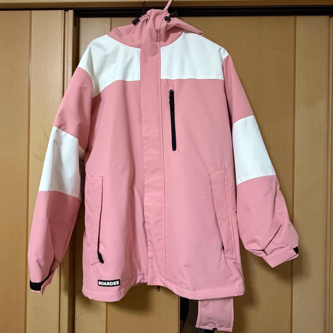 BOARDEEレディーススノボウェア(ピンク＆ブラック)
