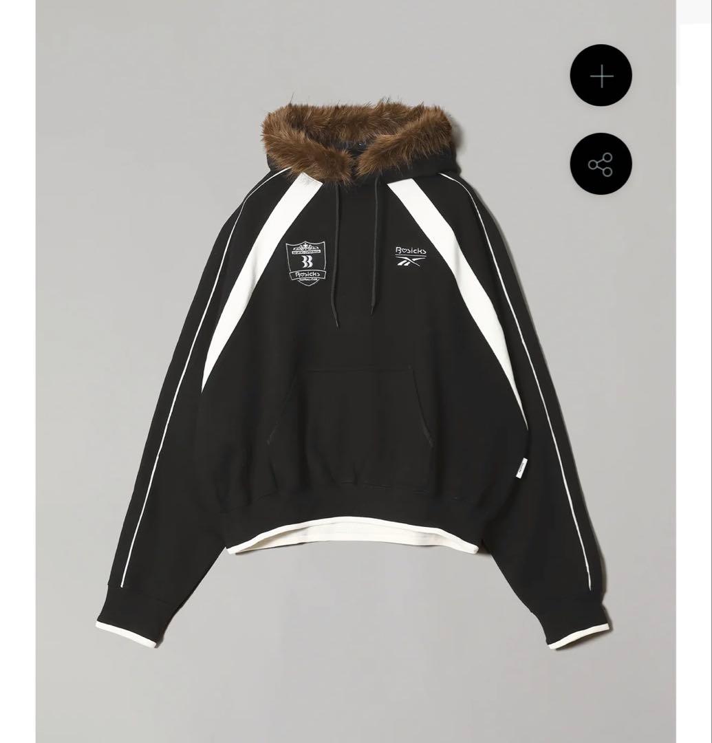 BASICKS x Reebok Uniform Sweat Hoodieタグ有