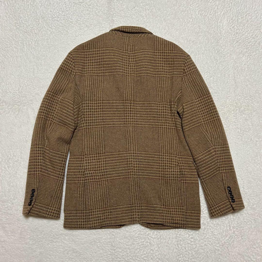 古着 ポロ バイ ラルフローレン ツイード テーラードジャケット 茶系 40