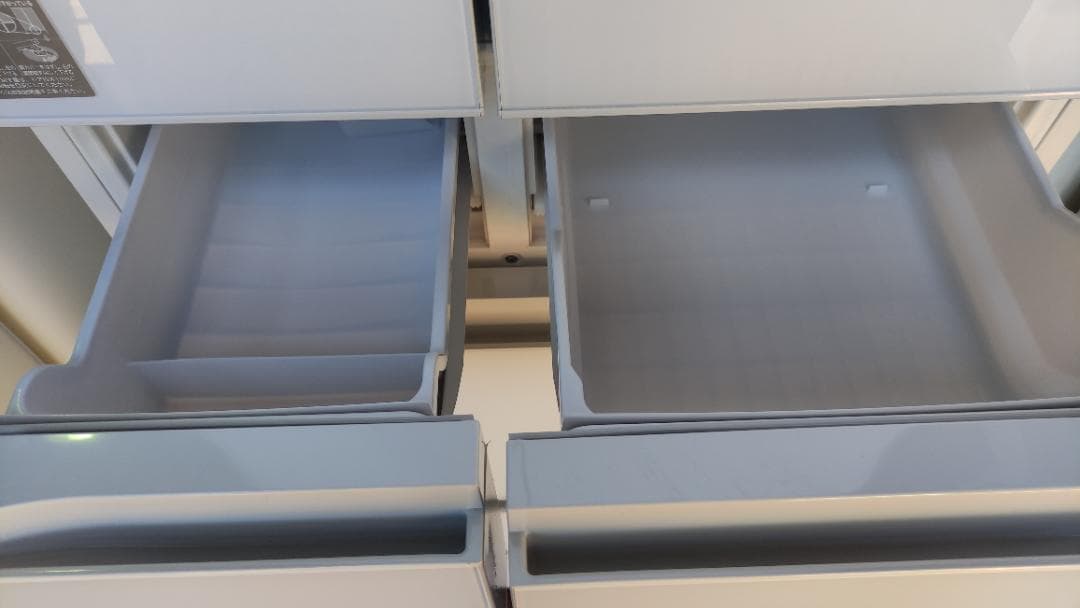 【完動品】日立 HITACHI ノンフロン冷凍冷蔵庫 R-XG5100H(XW)