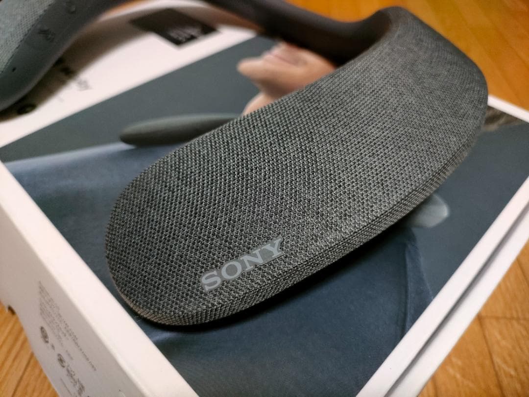 SONY ネックスピーカー SRS-NS7 グレー