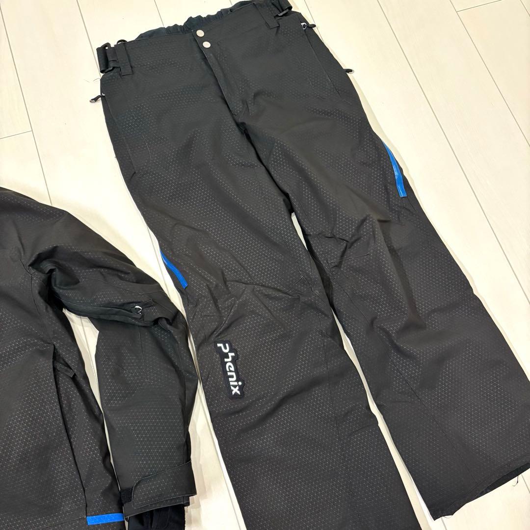 フェニックス メンズスキーウェア上下セット L ブラック