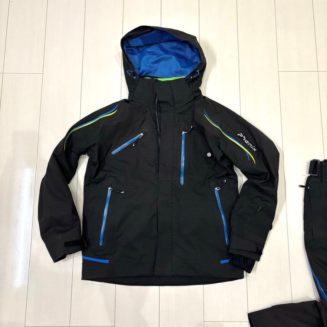 フェニックス メンズスキーウェア上下セット L ブラック