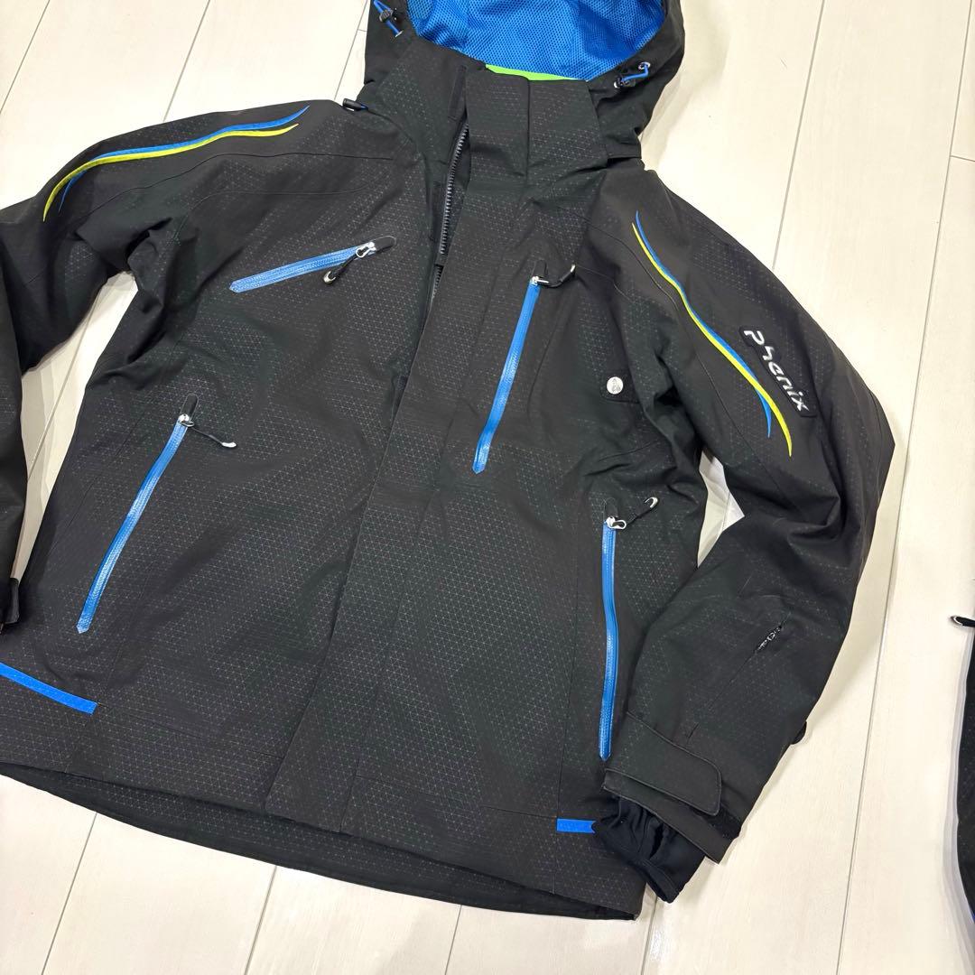 フェニックス メンズスキーウェア上下セット L ブラック