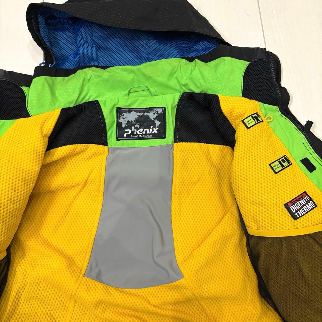 フェニックス メンズスキーウェア上下セット L ブラック