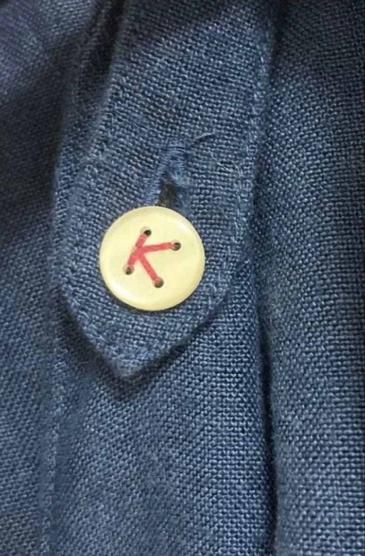 kapoc 割烹着 紺色