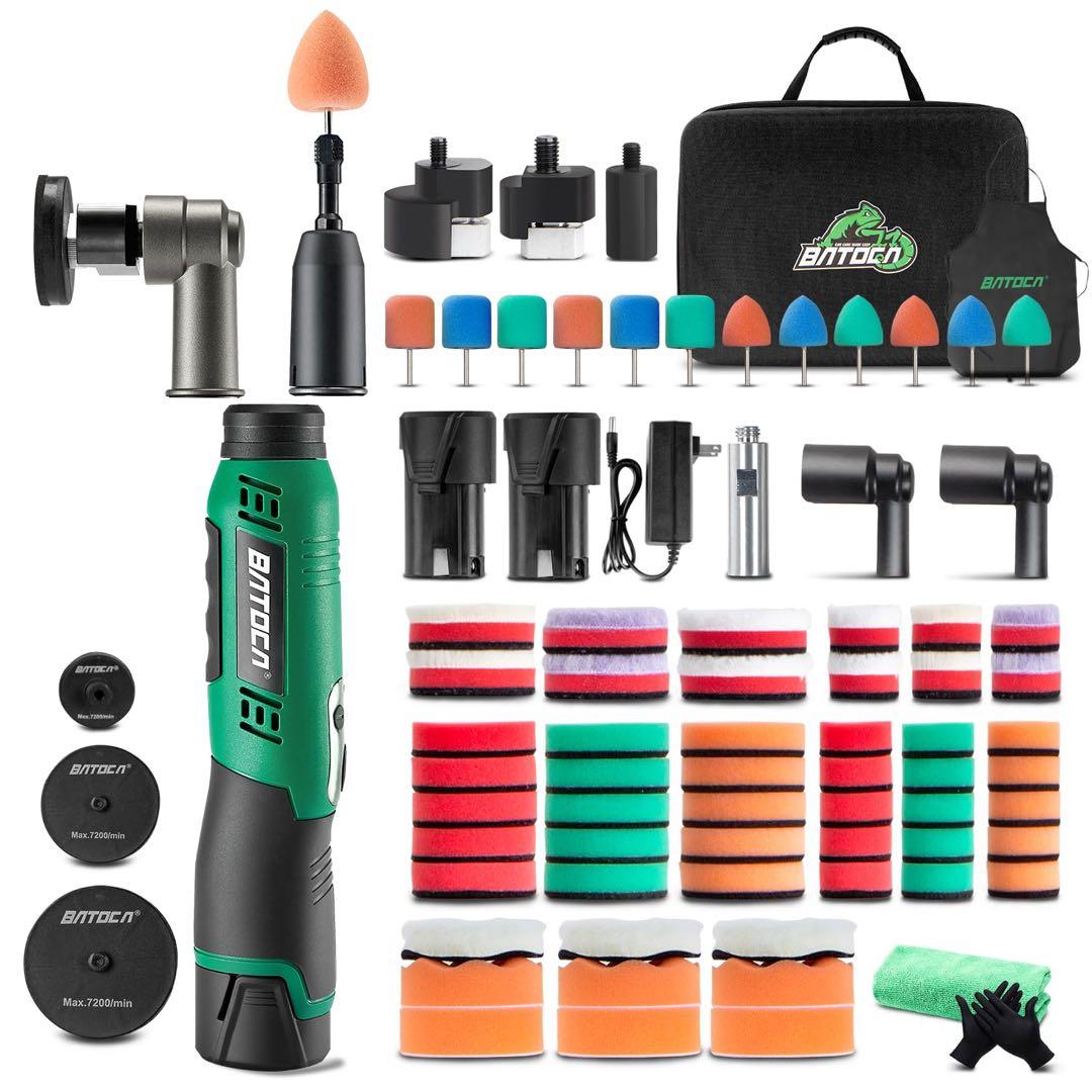 【新品】BATOCA S6 ミニ ポリッシャー コードレス K2