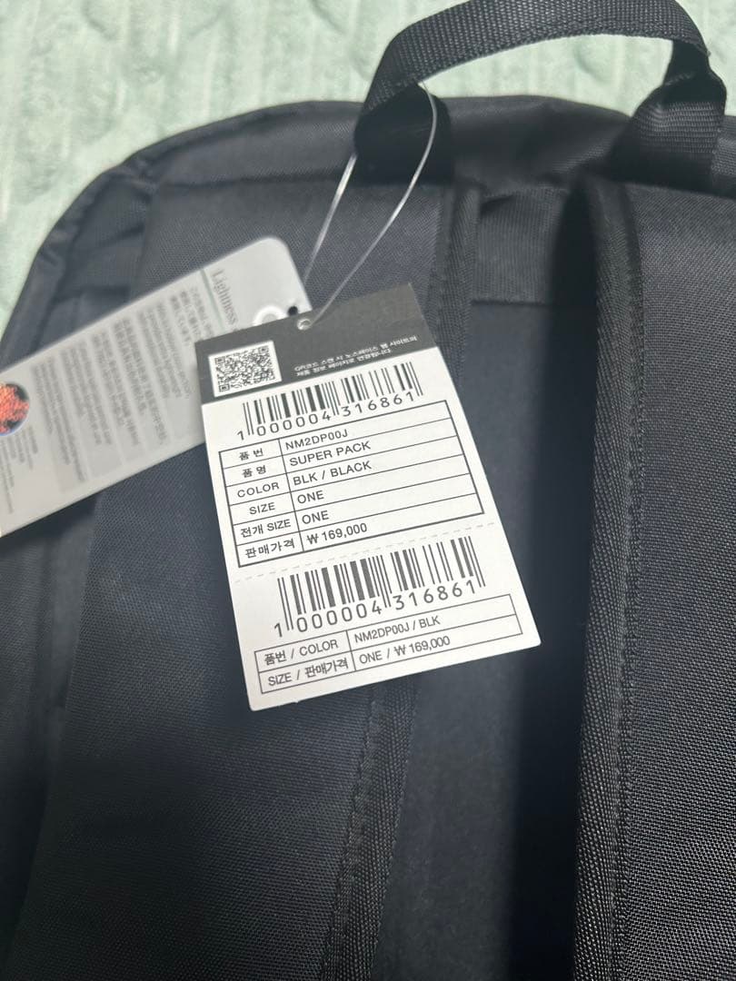 ノースフェイス30L SUPER PACK NM2DP00J リュックブラック②