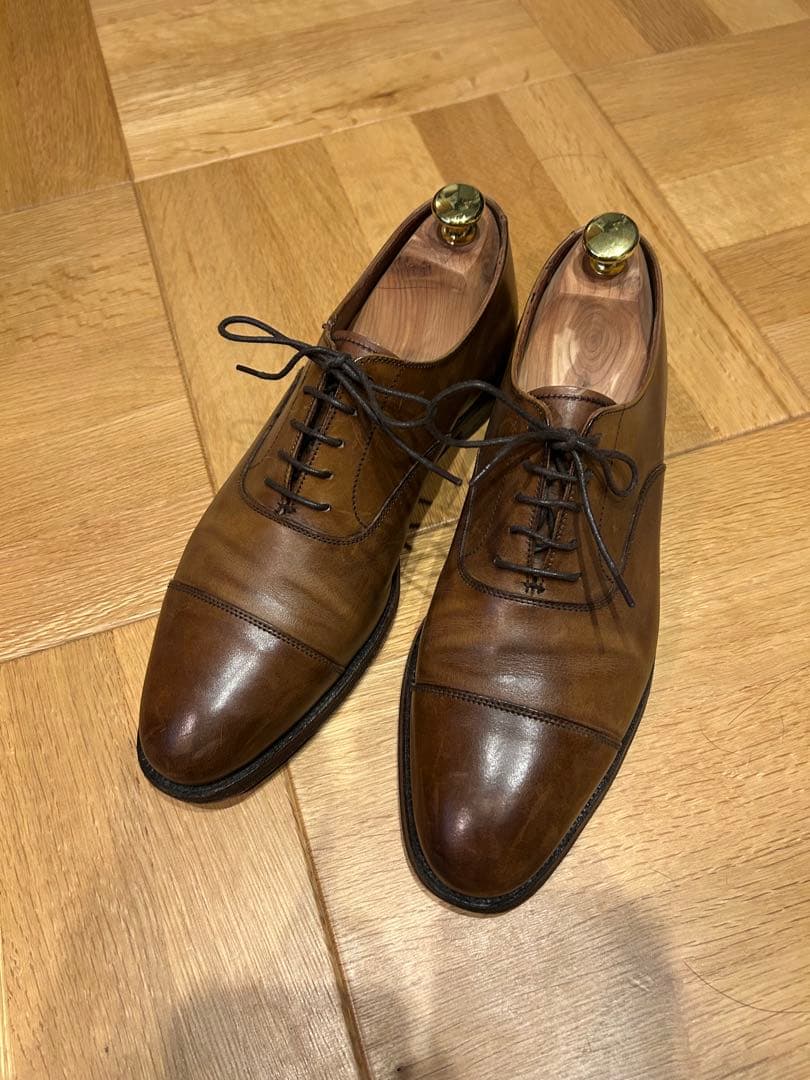 CROCKETT & JONES ブラウン ドレスシューズ　6.5