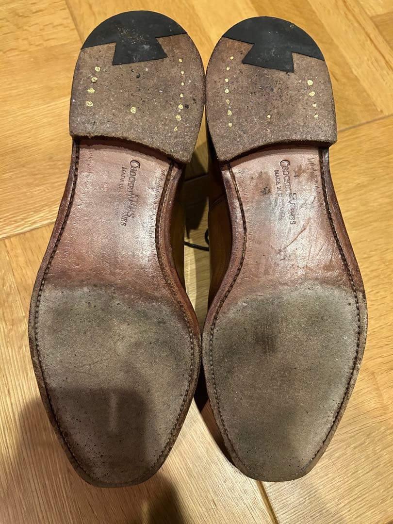 CROCKETT & JONES ブラウン ドレスシューズ　6.5