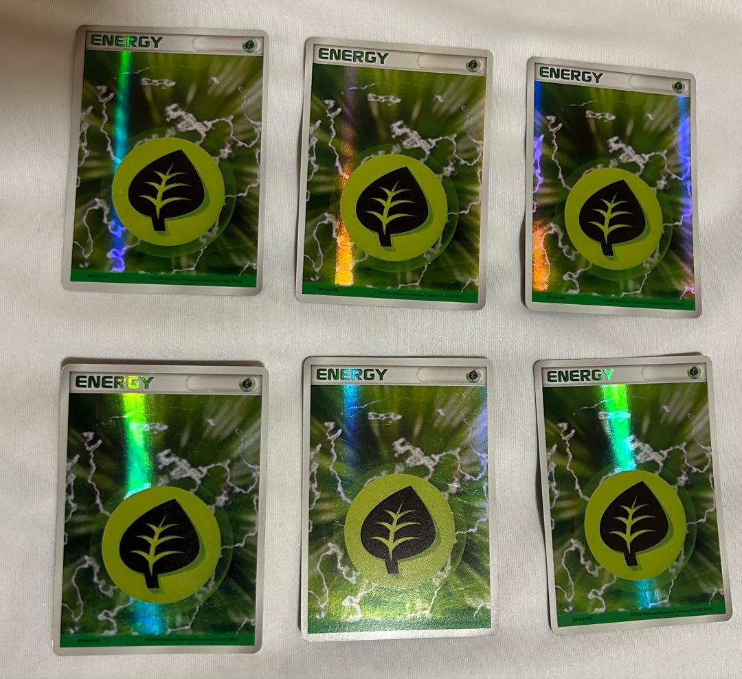 ホロンエネルギー　基本草エネルギー　6枚セット　ホロンの幻影　ポケカ
