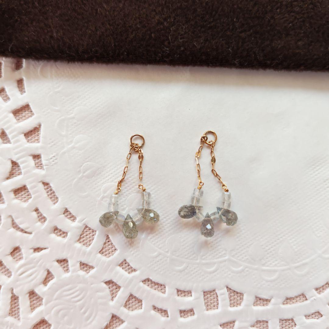 chagete ラブラドライト　チャーム新品未使用品