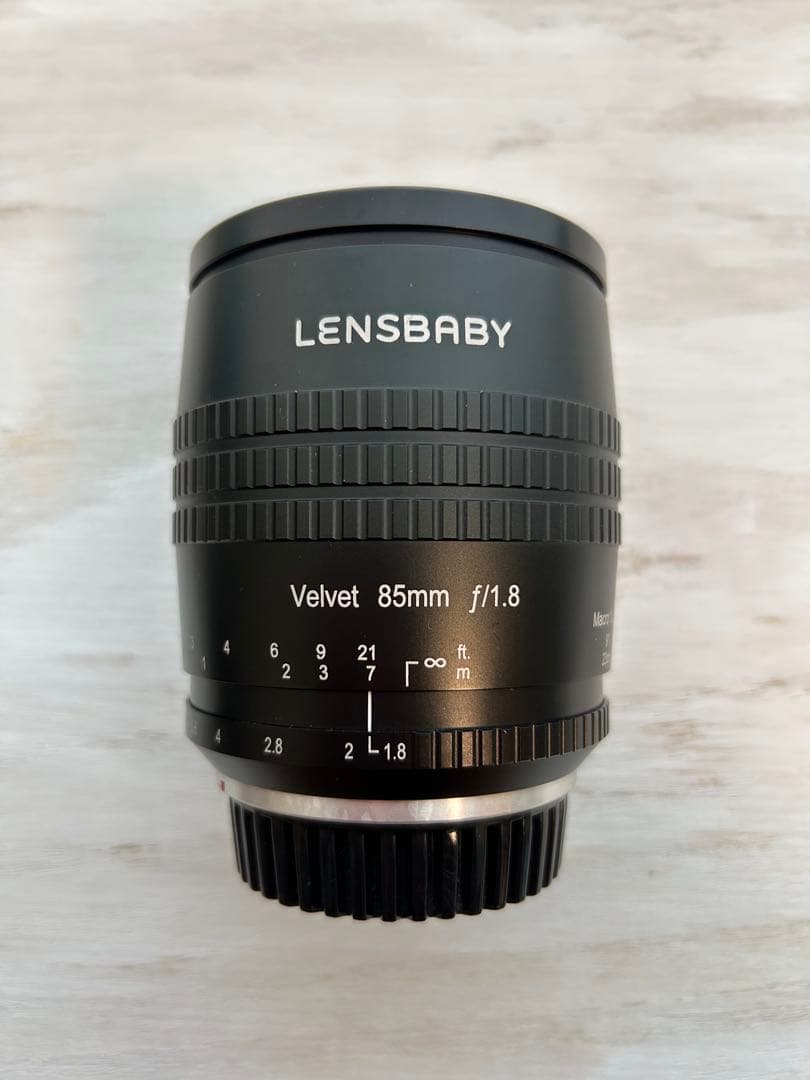 Lensbaby Velvet85 Canon EFマウント 美品