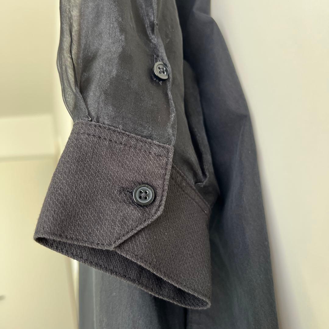 yonfa ヨンファ　 シースルーシャツチュニック　2021ss