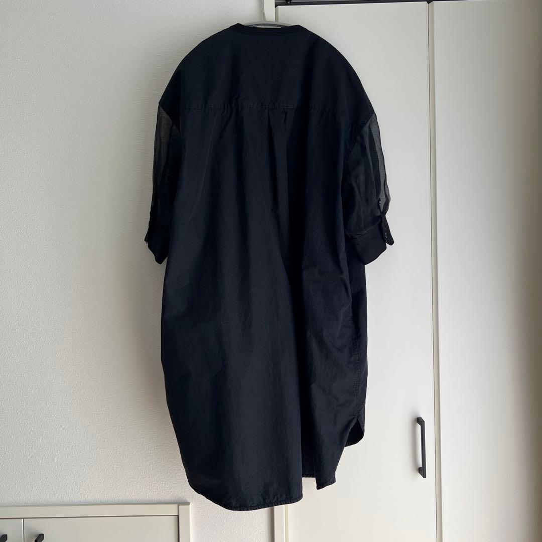 yonfa ヨンファ　 シースルーシャツチュニック　2021ss