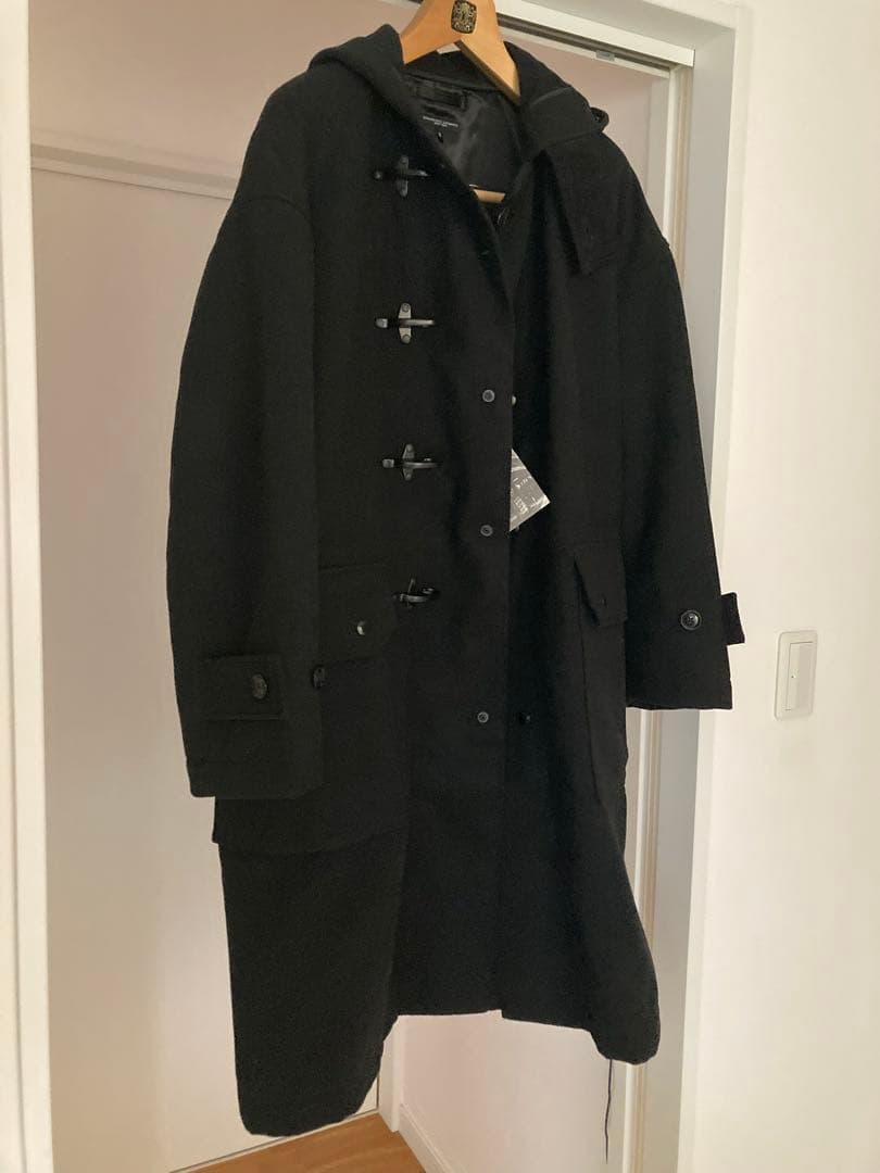 未使用 エンジニアードガーメンツ ファイヤーマン ダッフルコート black