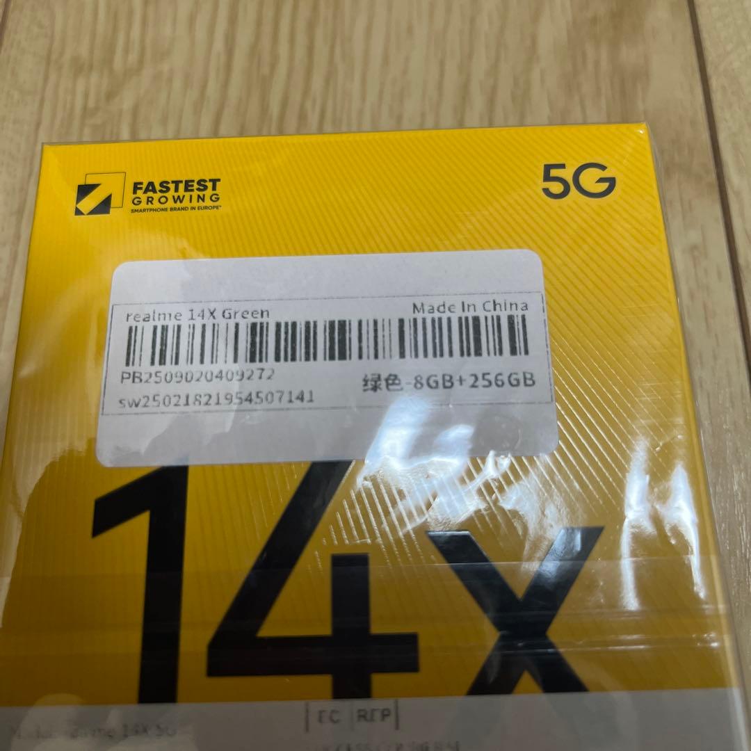 スマートフォン本体 realme 14X 5G 8GB + 256GB