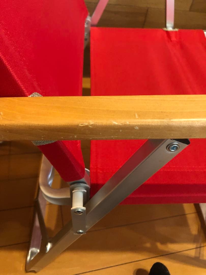 Coleman アウトドアチェア 赤 2脚セット