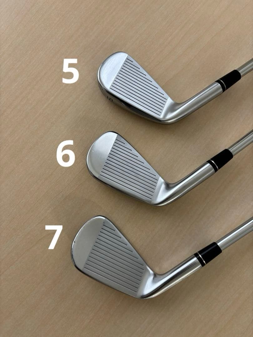 2025年賞金王モデル　テーラーメイド P760 アイアンセット 5-P 6本