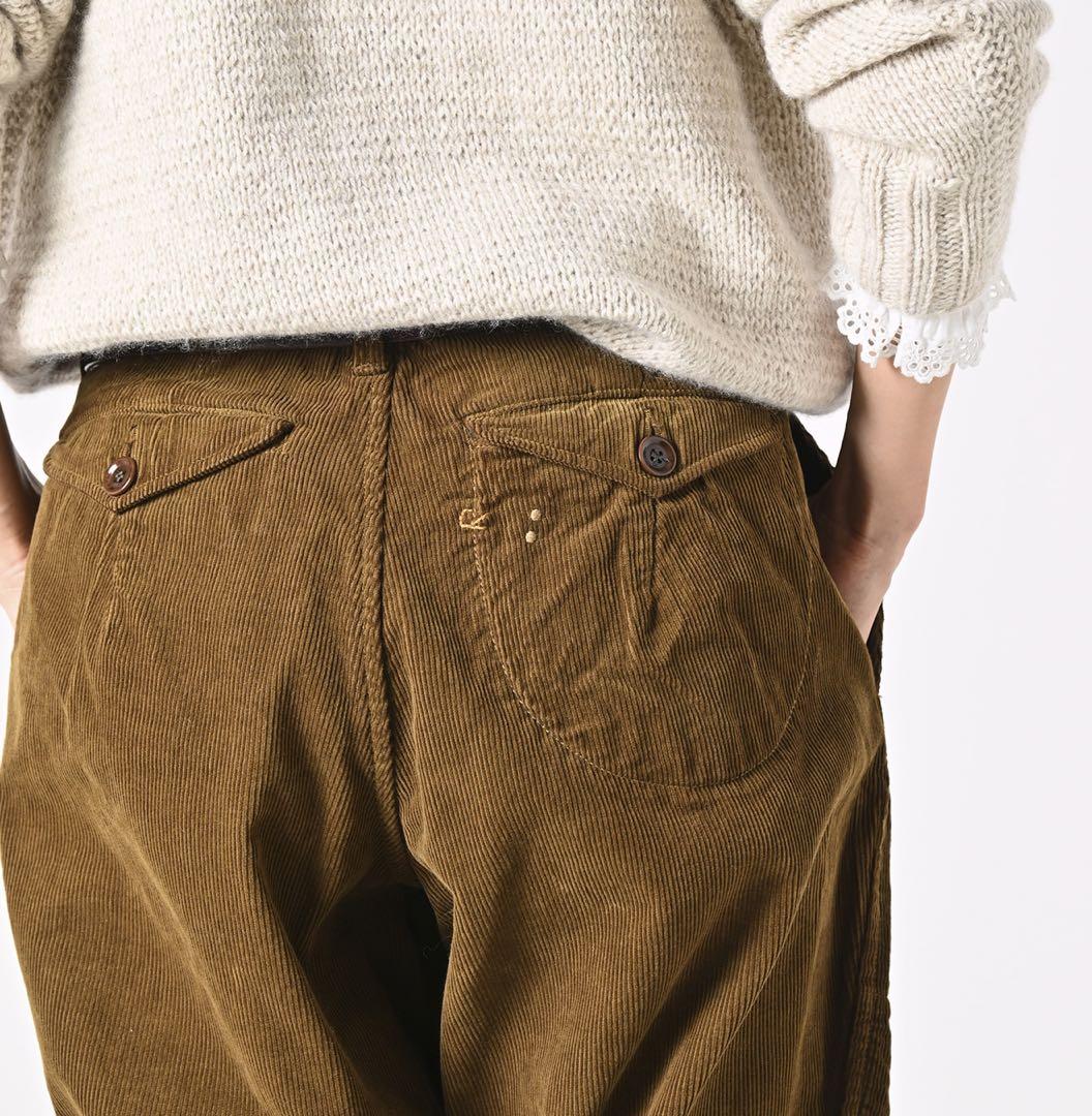 良品　45R 12ウェルコーデュロイの908ジョッパン ジョガーパンツ　2