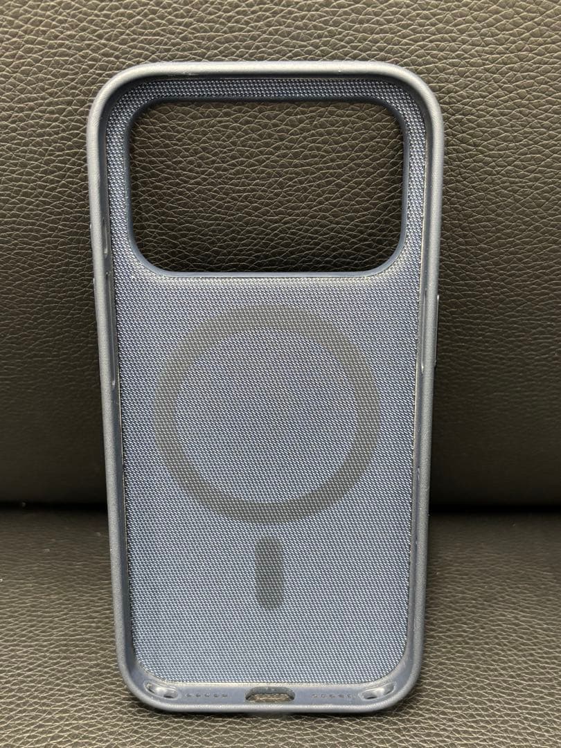 【美品】iPhone 17 Pro TechWoven Case ブルー