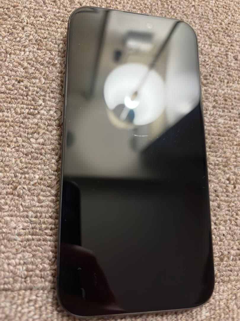 スマートフォン本体 Apple iPhone 15 Pro 128GB Titanium Black