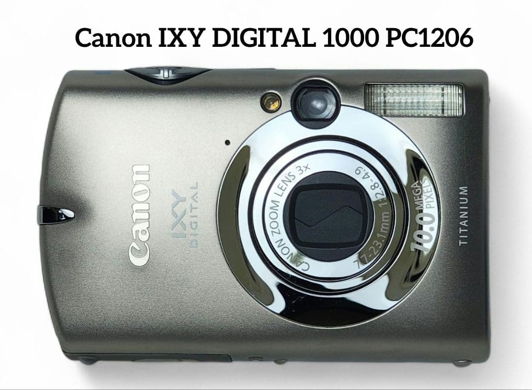 Canon IXY DIGITAL 1000 デジカメ 動作確認済 PC1206