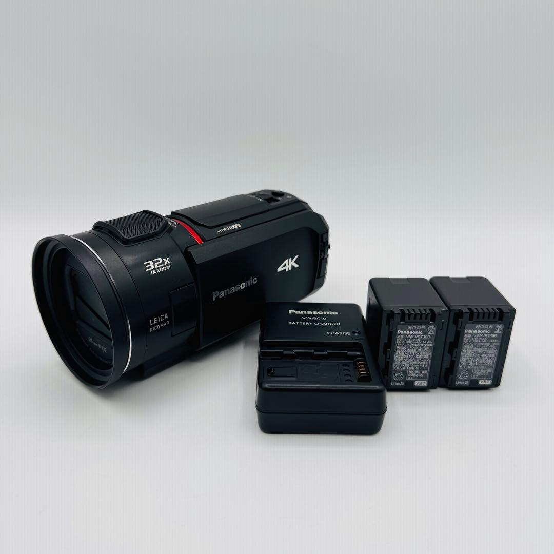 Panasonic 4K ビデオカメラ 32倍ズームWX1M-K