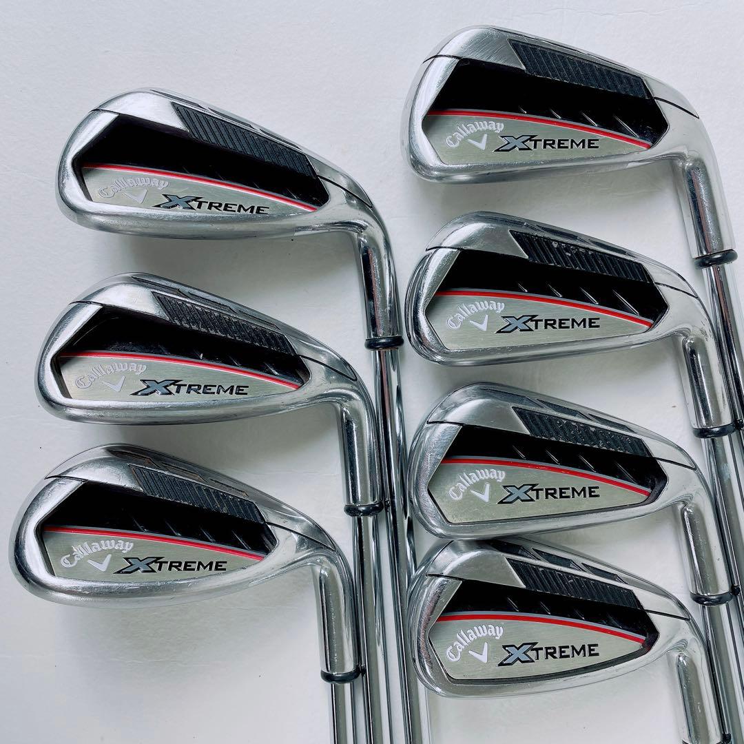 キャロウェイ　アイアン　エクストリーム　ユニフレックス　5-S 7本　N2341