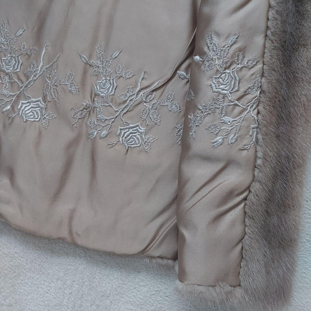 Schumacher✨ 毛皮 ロングコート 膝丈 Sサイズ