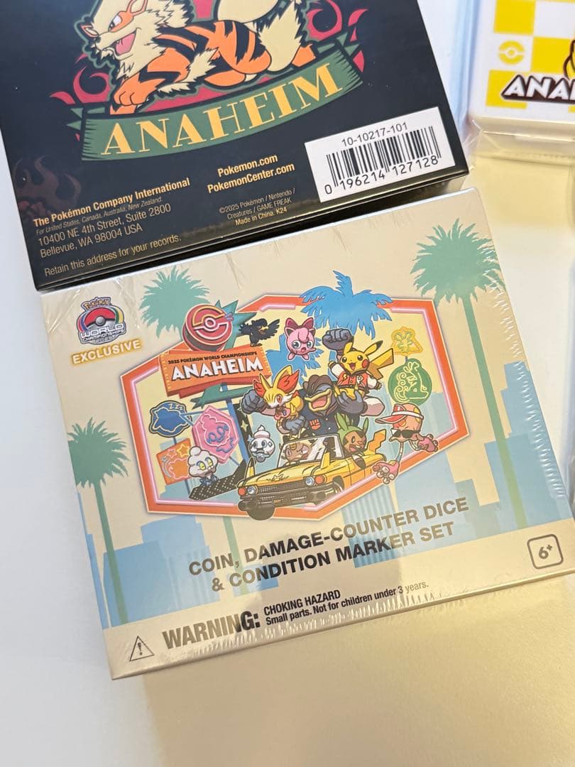 WCS2025・ダメカンダイス2種&ケース・スリーブセット①
