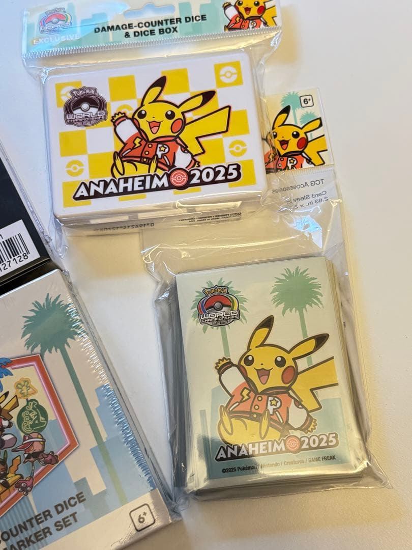 WCS2025・ダメカンダイス2種&ケース・スリーブセット①
