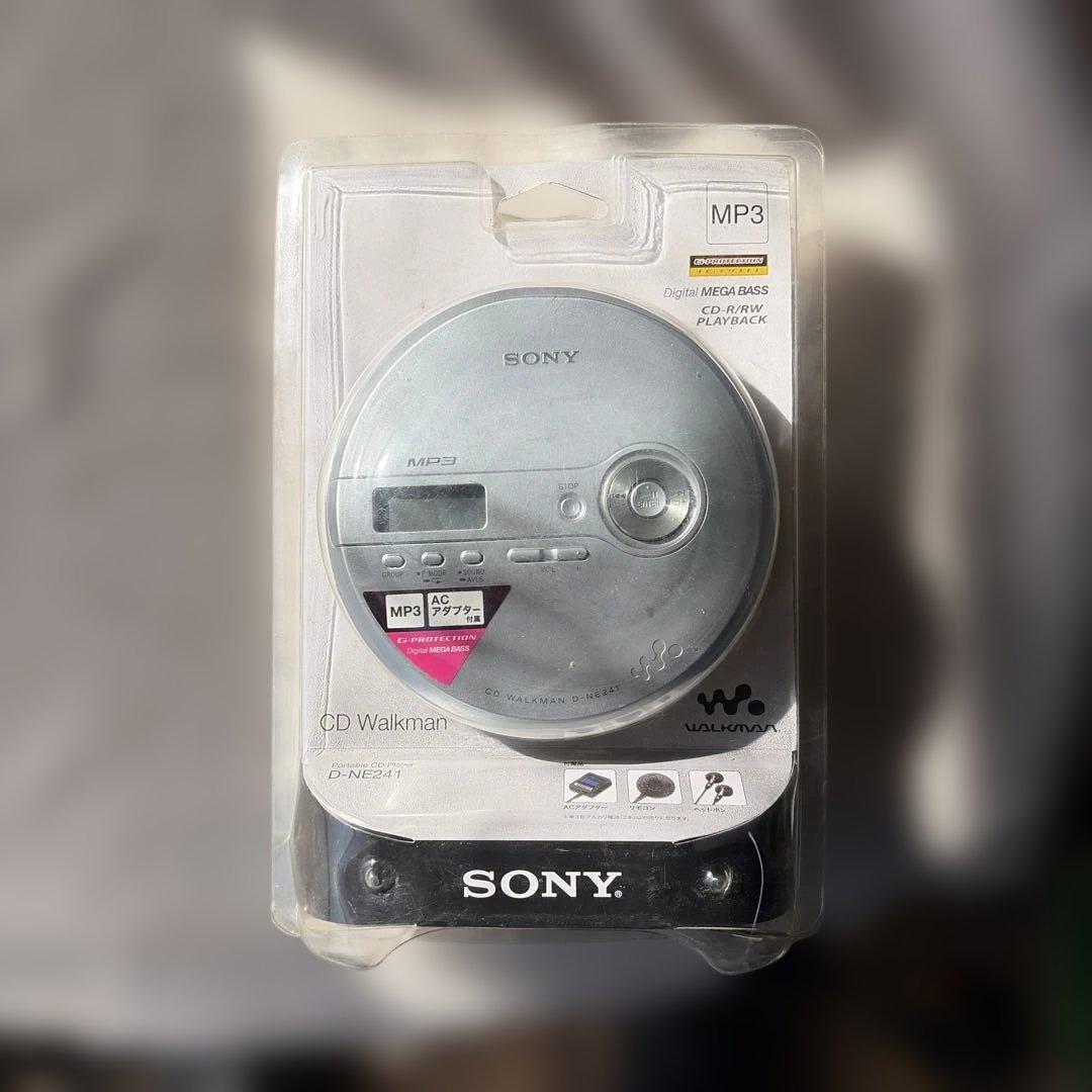 SONY D-NE241 ポータブルCDプレーヤー 新品未使用