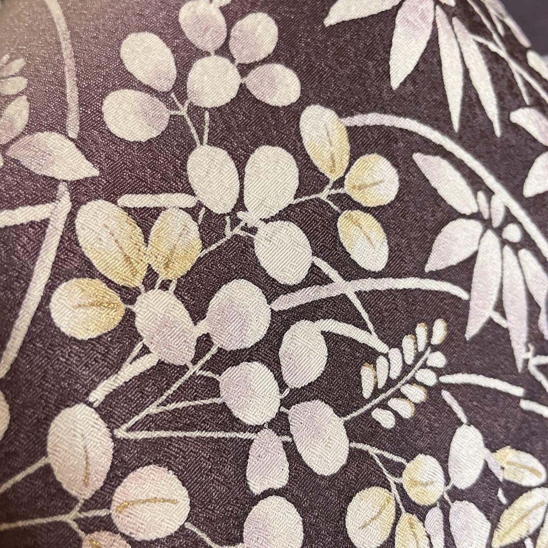 訪問着　フルセット　吉祥花　静けさの中で　金彩加工　ニューはれやか加工　Q3