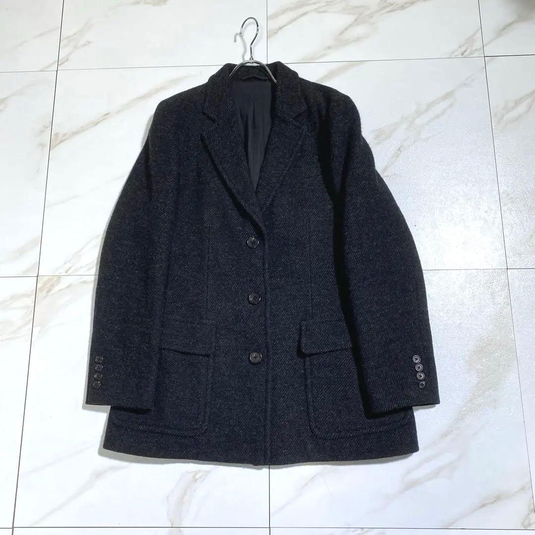 現行♡マーガレットハウエル ウールツイード ツイルテーラードジャケット