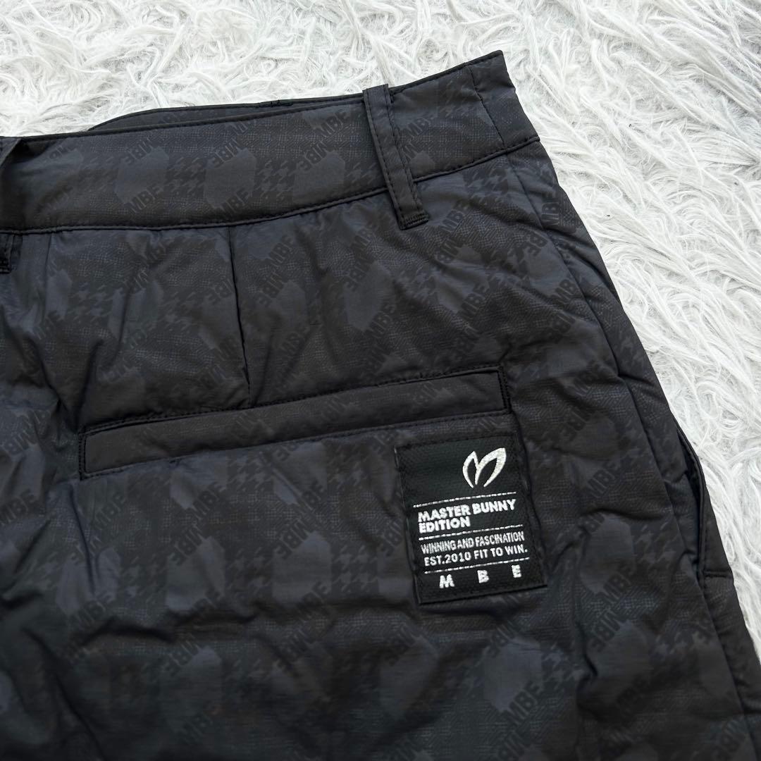 新品　マスターバニーエディション　スカート　ダウン　ストレッチ　防寒　ブラック