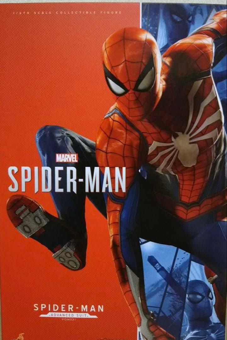 ホットトイズ スパイダーマン アドバンスドスーツ　美品