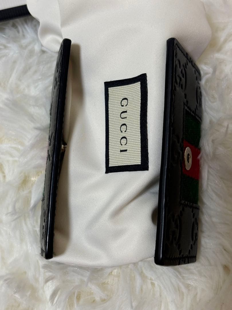 ぼーちゃんさん専用！GUCCI　グッチ 6連キーケース シェリーライン