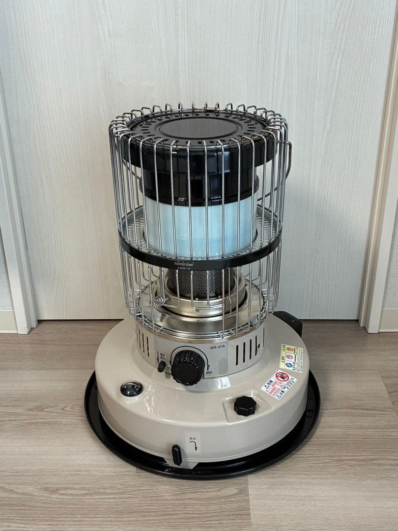 メルリ　札幌引取限定トコトミKR-47Aストーブケース付toyotomi