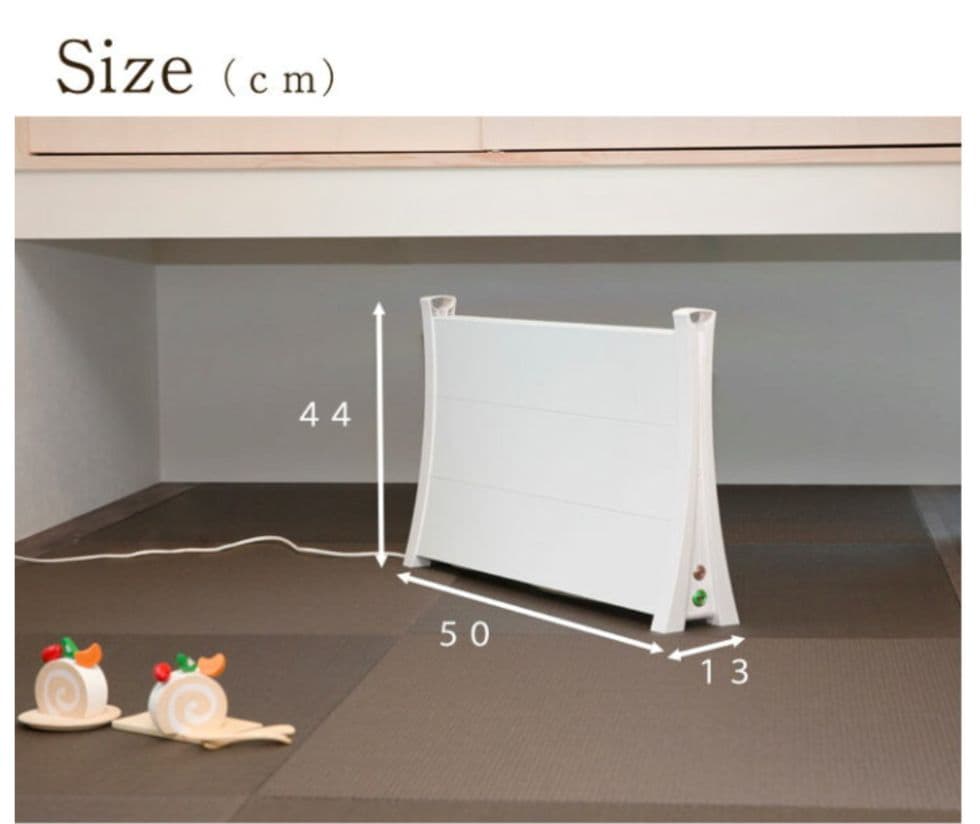 【美品】icoro イコロ パネルヒーター 50cm 180W