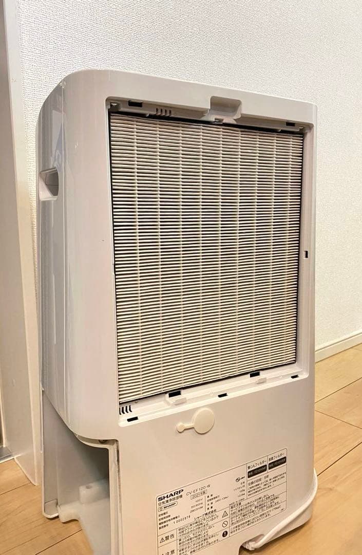 SHARP 2021年度製　除湿空気清浄機　CV-EF-120-w