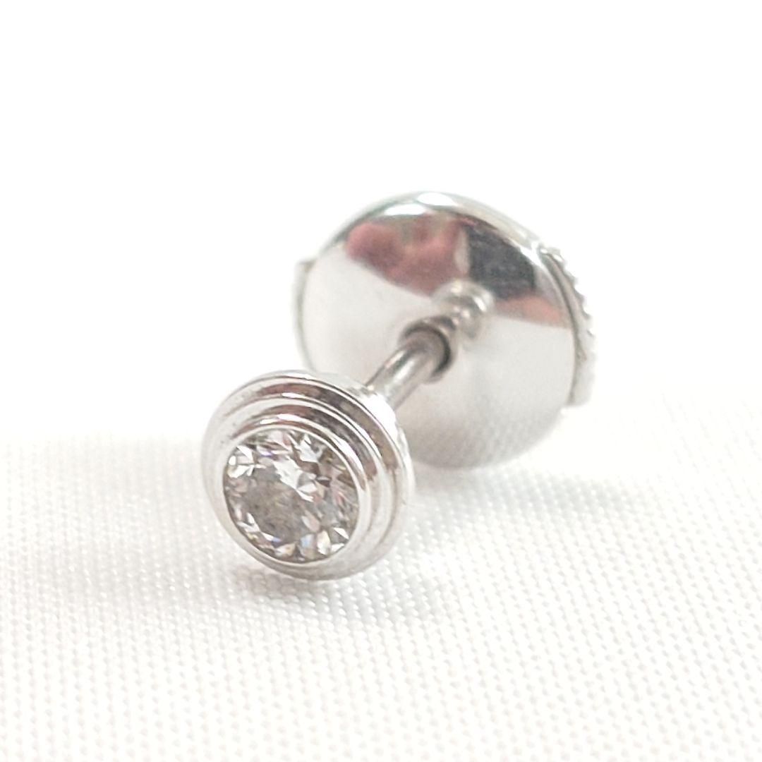 【美品】カルティエ ダムール ミディアム MM ピアス 片耳用 6533