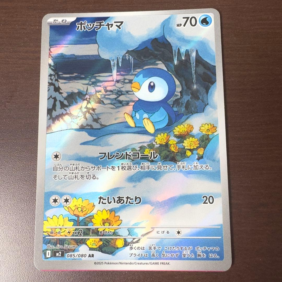★超希少★ ポッチャマAR センタリング 新レアエラーカード　ポケモンカードゲー