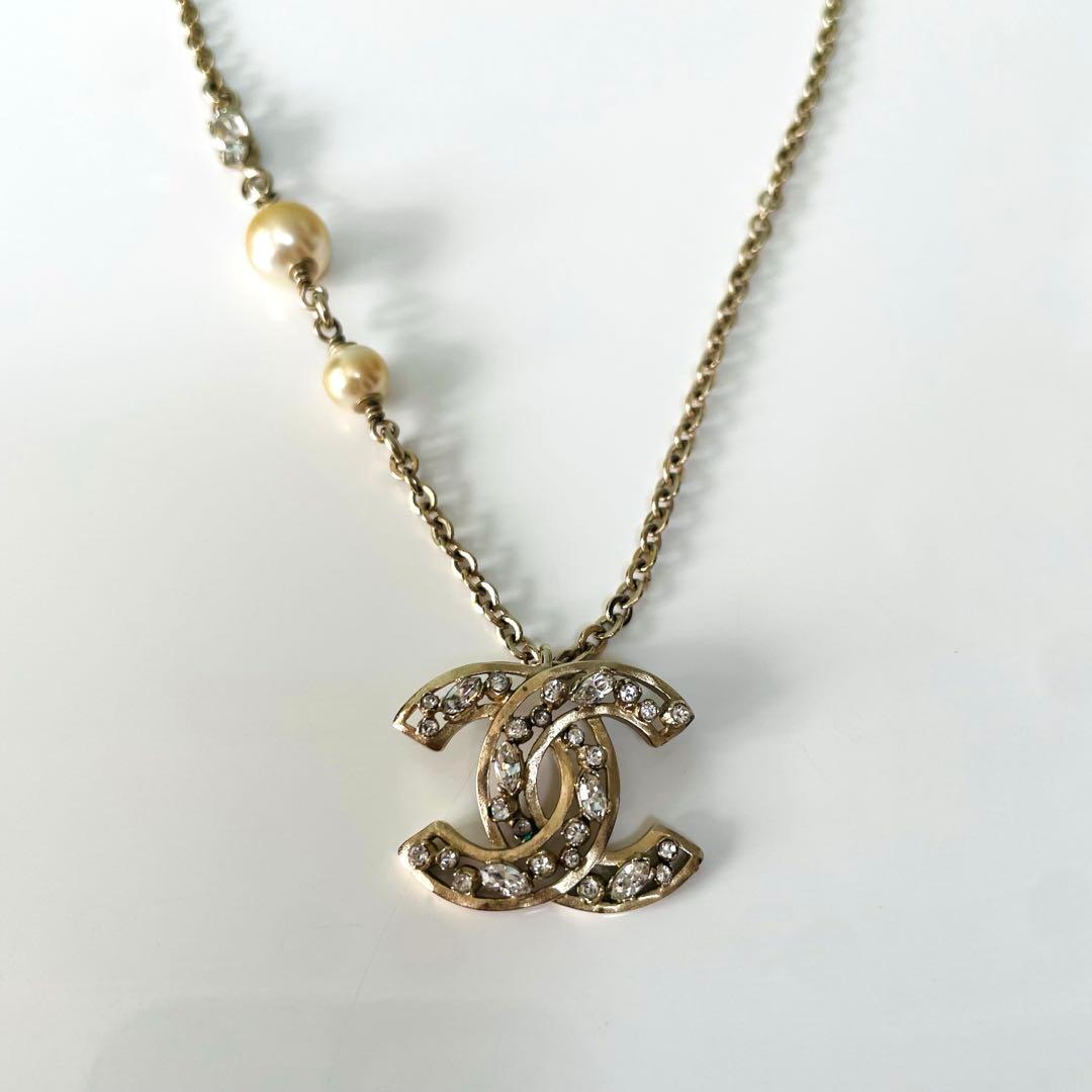 【正規品】CHANEL ロゴペンダント 2WAYネックレス