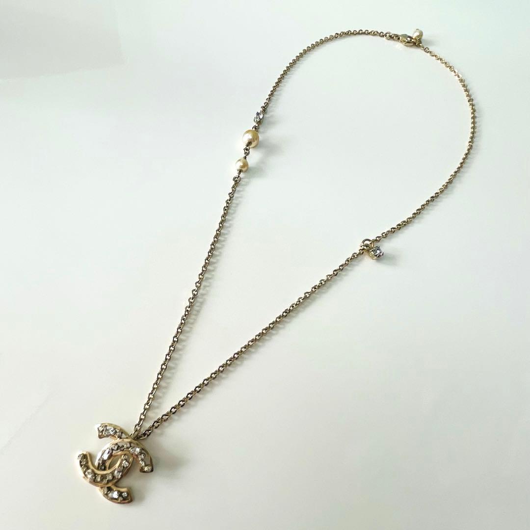 【正規品】CHANEL ロゴペンダント 2WAYネックレス