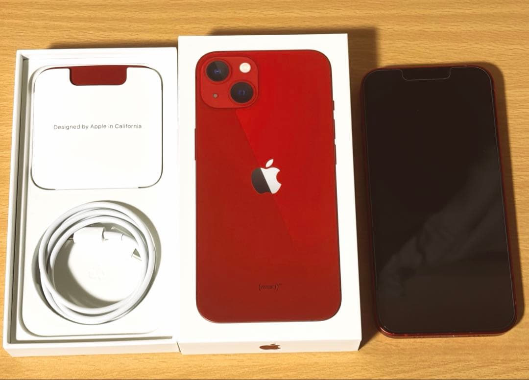 Apple iPhone13 レッド 128GB 本年 SIMフリー