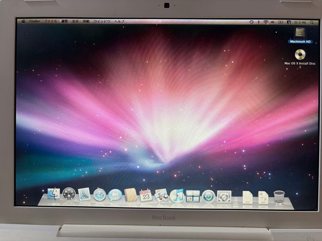 Apple MacBook ホワイト