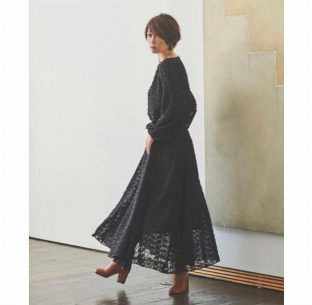 OUTERSUNSET ジャガードワンピース 辺見エミリ conte